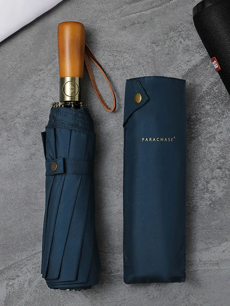 Golf Umbrella Large - Зонт KK-Umbrella водонепроницаемый, двухслойный, ветрозащитный, с