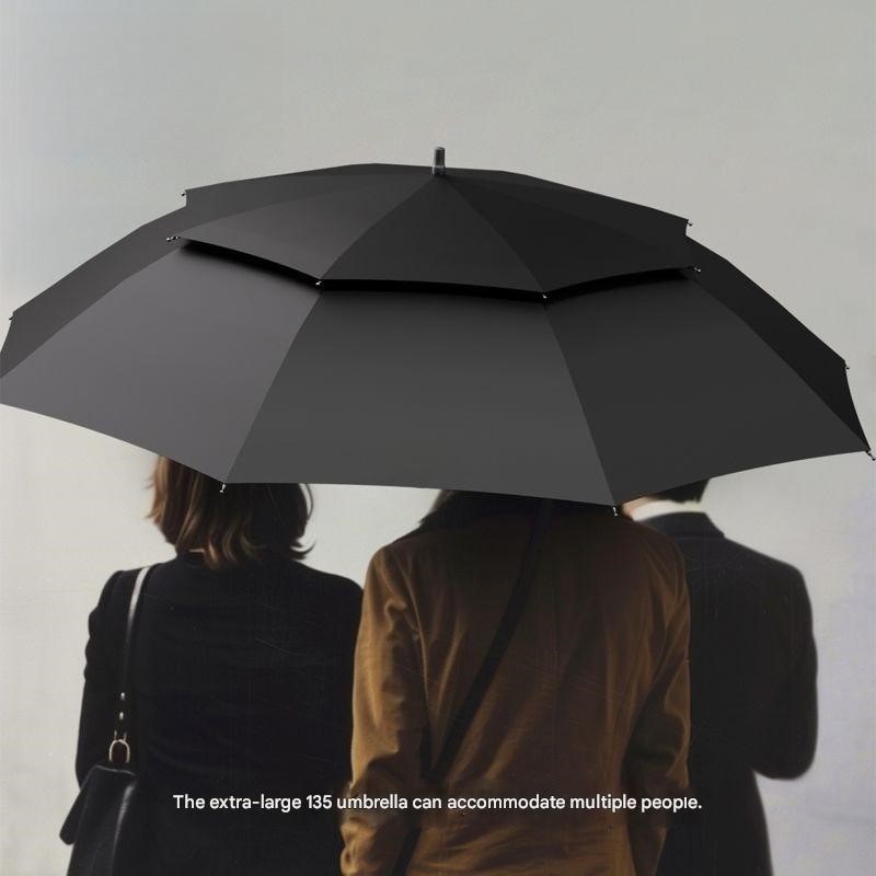 Golf Umbrella - Высококачественный полуавтоматический зонт с длинной прямой
