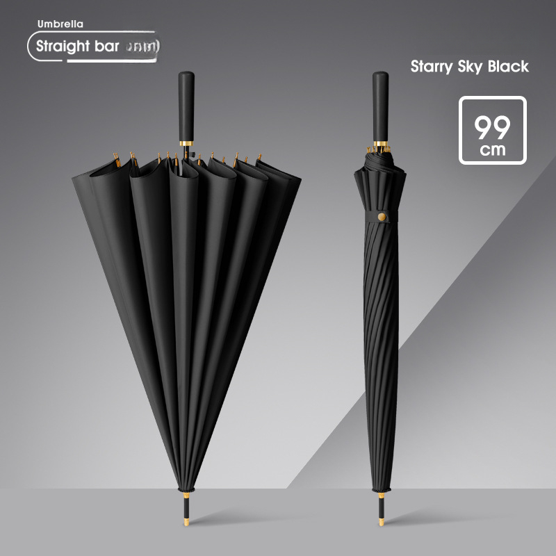 Golf Umbrella Large - Прямой зонт с 24 спицами, женский,