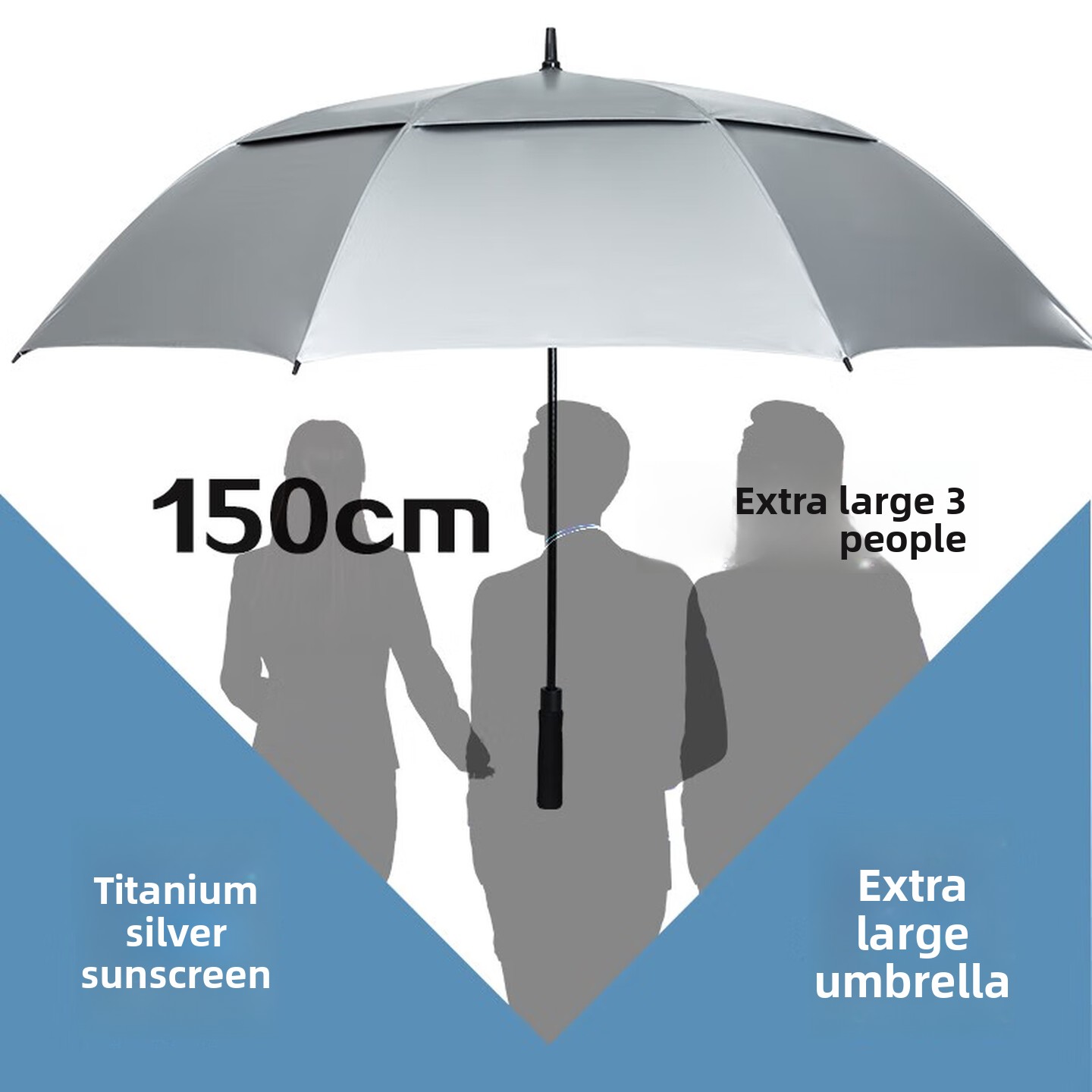 Большой зонт для гольфа с длин – обзор и цена Golf Umbrella Large