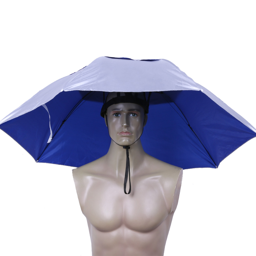 Складная шляпа-зонт для головы – обзор и цена Golf Umbrella
