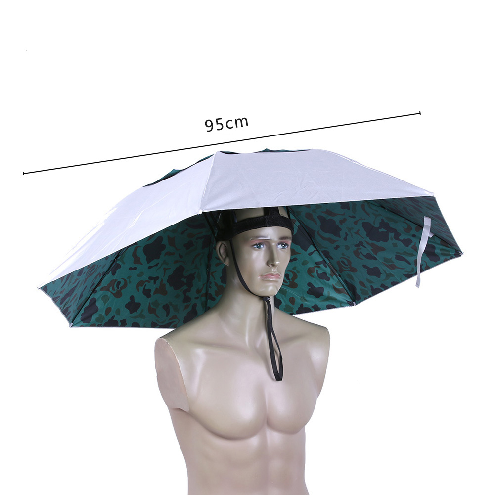 Складная шляпа-зонт для головы – обзор и цена Golf Umbrella