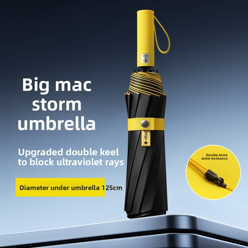 Зонт мужской складной, 125 см, – обзор и цена Golf Umbrella Large