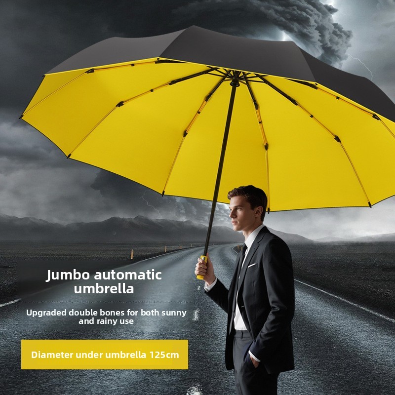 Зонт мужской складной, 125 см, – обзор и цена Golf Umbrella Large