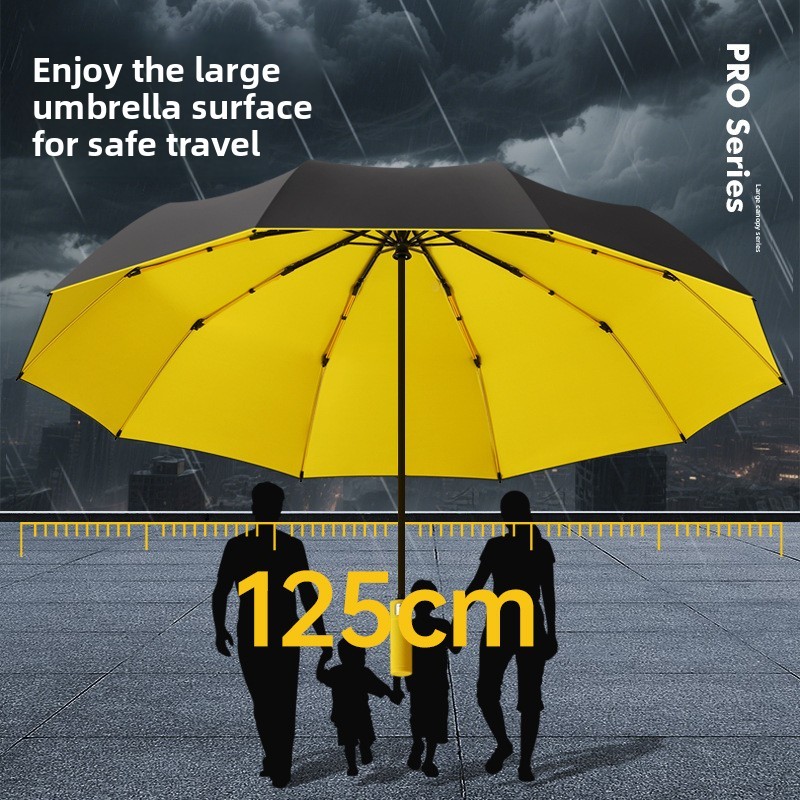 Зонт мужской складной, 125 см, – обзор и цена Golf Umbrella Large
