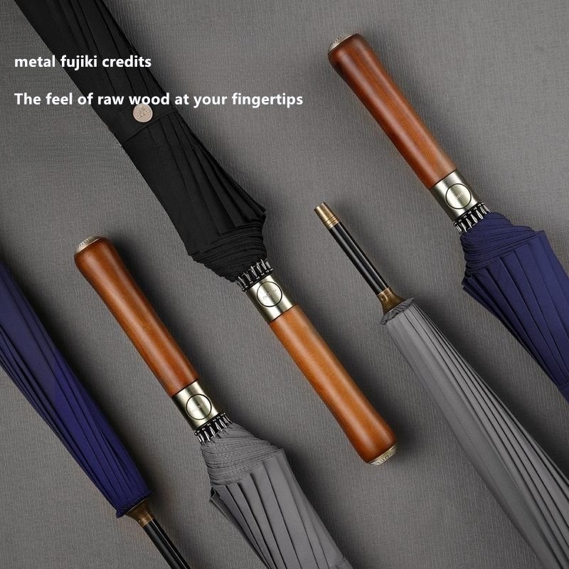 Автоматический зонт с деревянн – обзор и цена Golf Umbrella