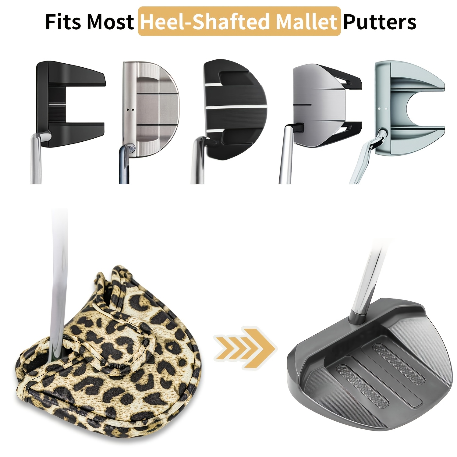 1 шт. чехол для головки клюшки – обзор и цена Golf Putter