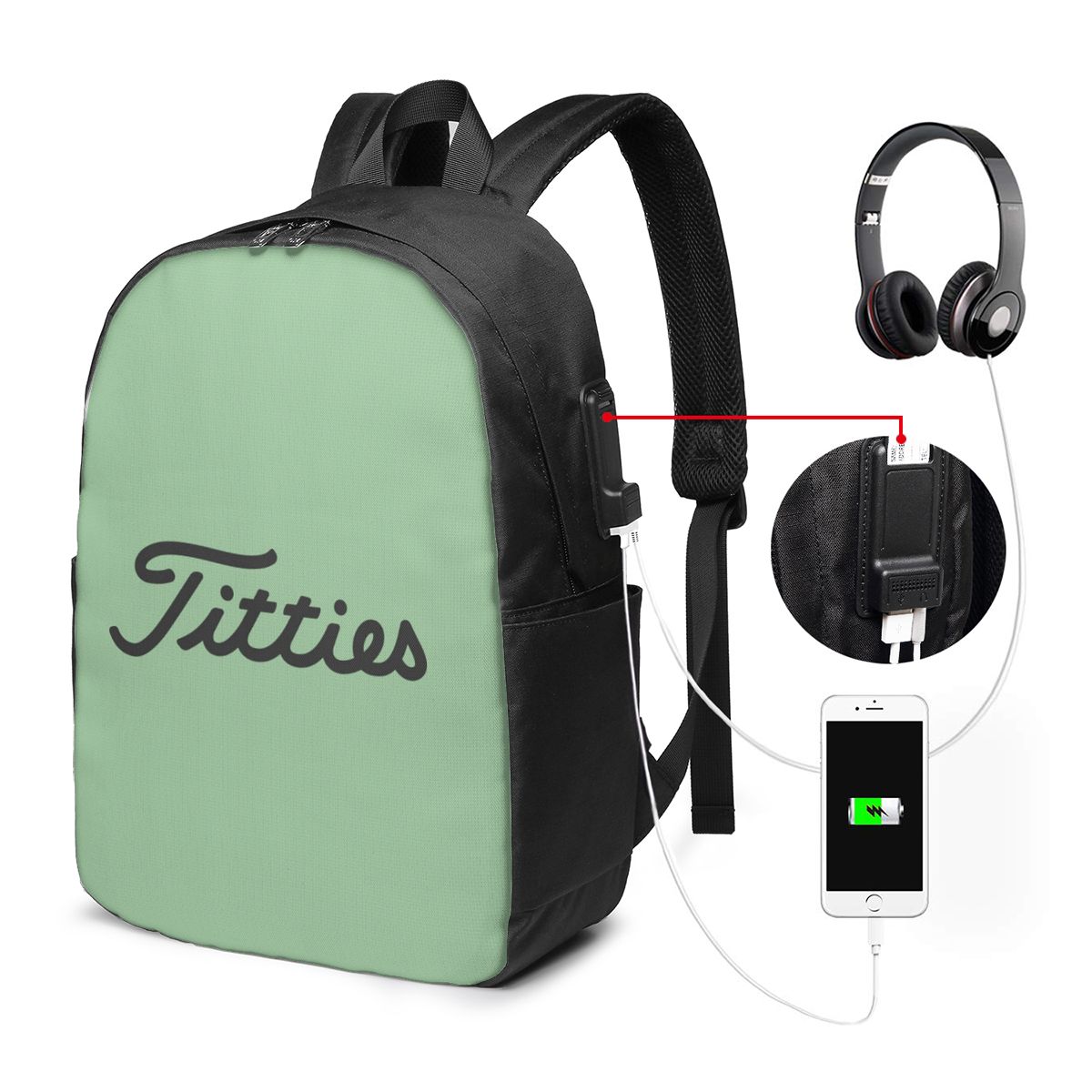 Рюкзак Titties Golf Ball для п – обзор и цена Golf Bag