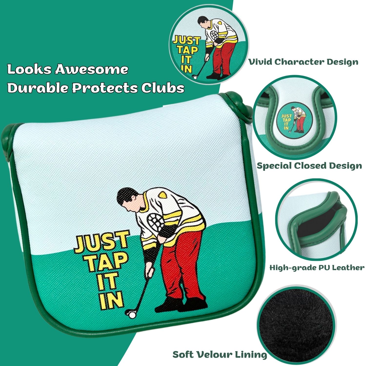 Премиальный чехол для клюшки D – обзор и цена Golf Putter