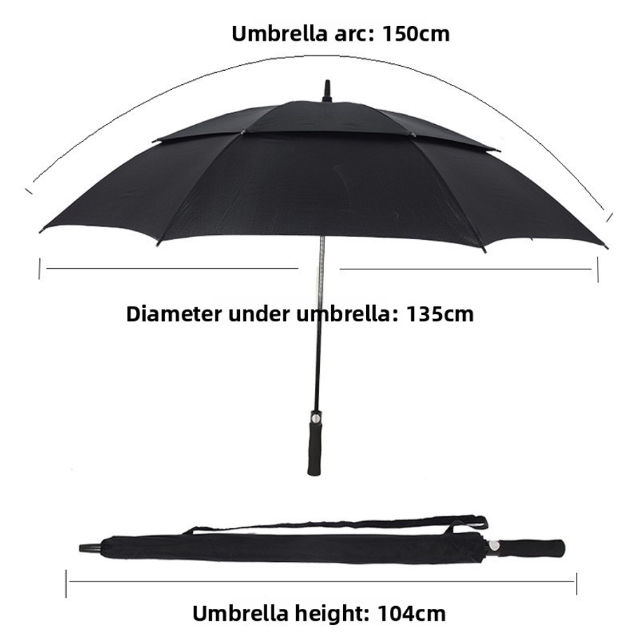Автомобильный зонт, двухслойны – обзор и цена Golf Umbrella