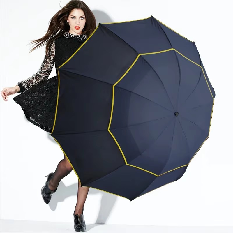 Двойной сильный ветростойкий з – обзор и цена Golf Umbrella Large