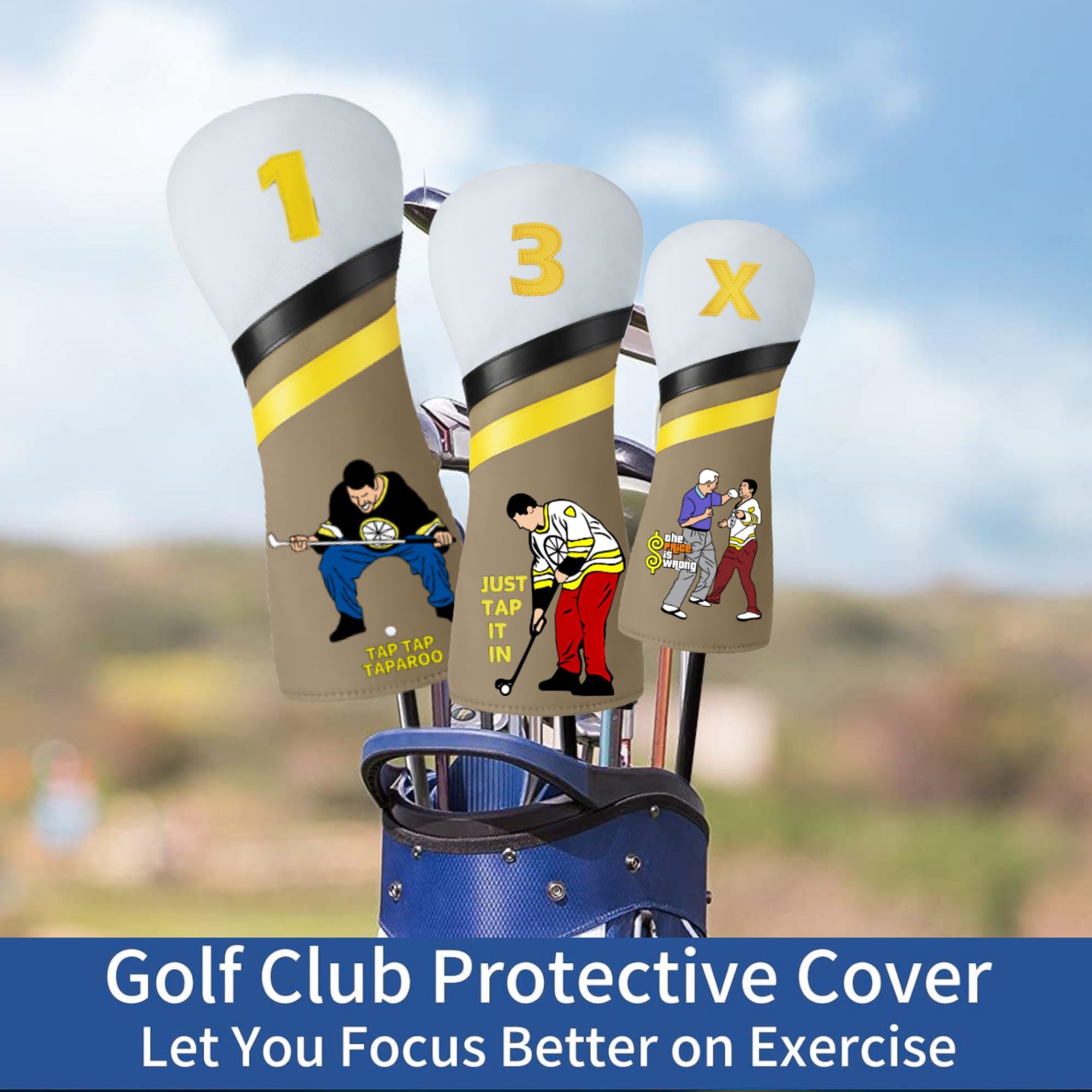Забавный чехол для гольф-клуба – обзор и цена Golf Driver