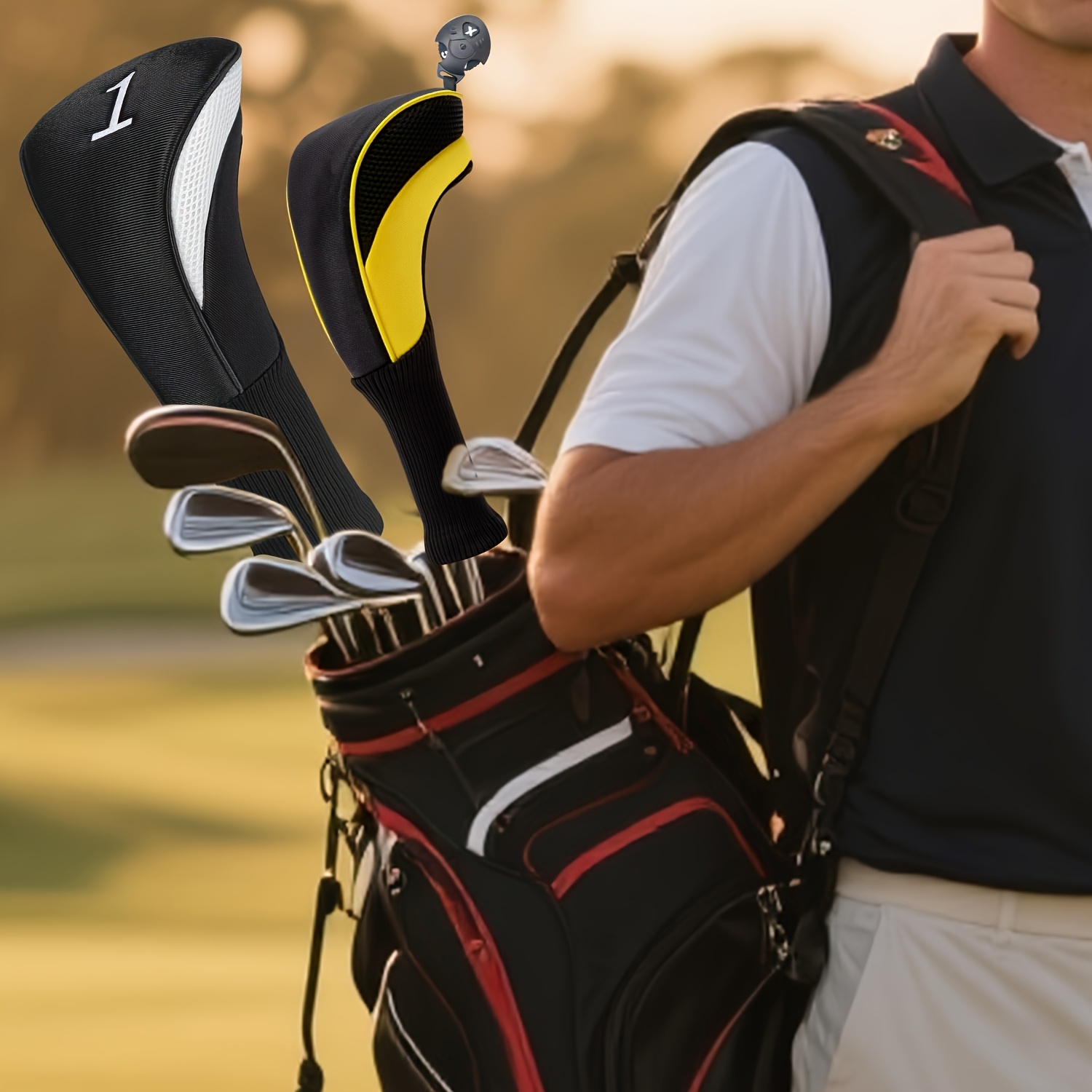 5 шт. чехлов для головок клюше – обзор и цена Golf Clubs