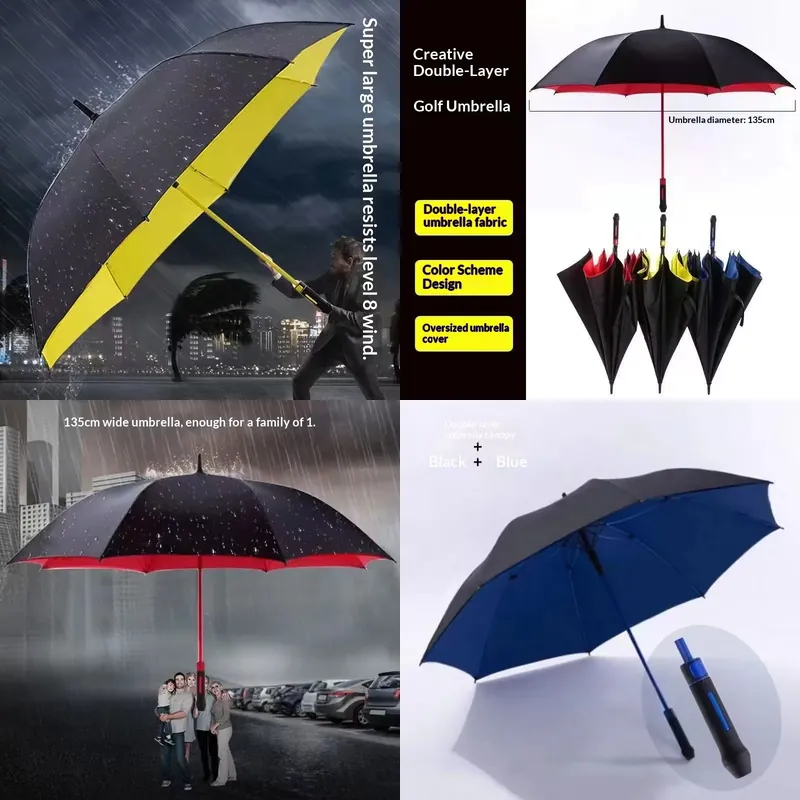 Большой ветрозащитный зонт для – обзор и цена Golf Umbrella Large